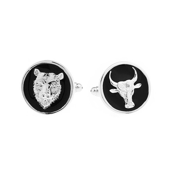 

Запонки Bow Tie House для трейдеров Bear and Bull 06775