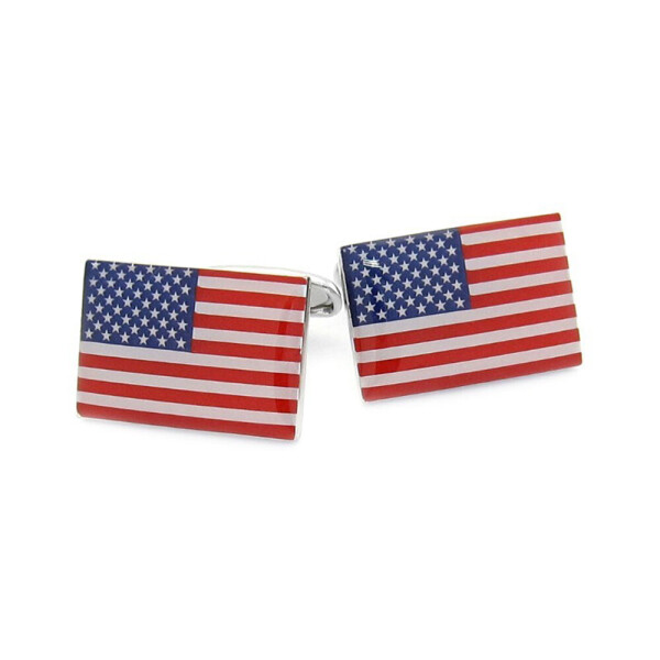 

Запонки Bow Tie House US Flag 09930