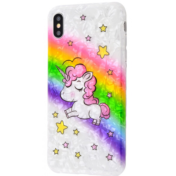 

TPU чехол Dream Unicorn для Apple iPhone X / XS (5.8) Единорог розовый (97967)