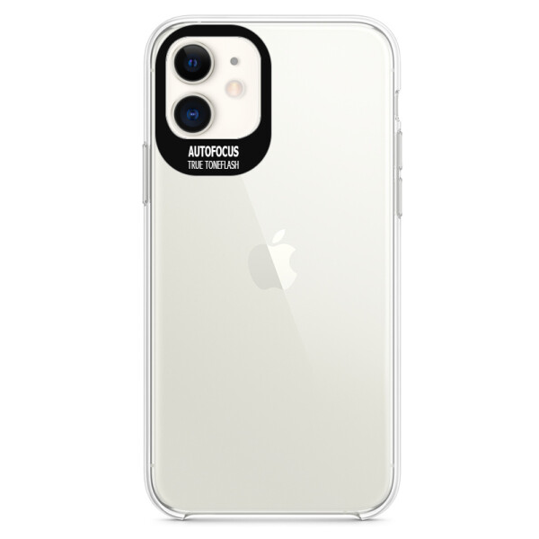 

TPU чехол Epic clear flash для Apple iPhone 11 (6.1) Бесцветный / Черный (111937)