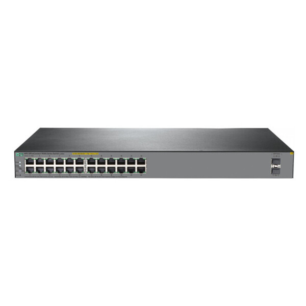

Коммутатор HPE 1920S 24G PoE+ Switch, 24xGE PoE+ (370W), 2xGE-SFP ports, L2/3, Static, LT Warranty