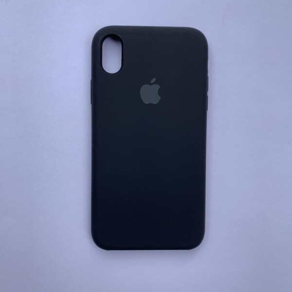 

Накладка Silicone Case для Apple iPhone XR Black