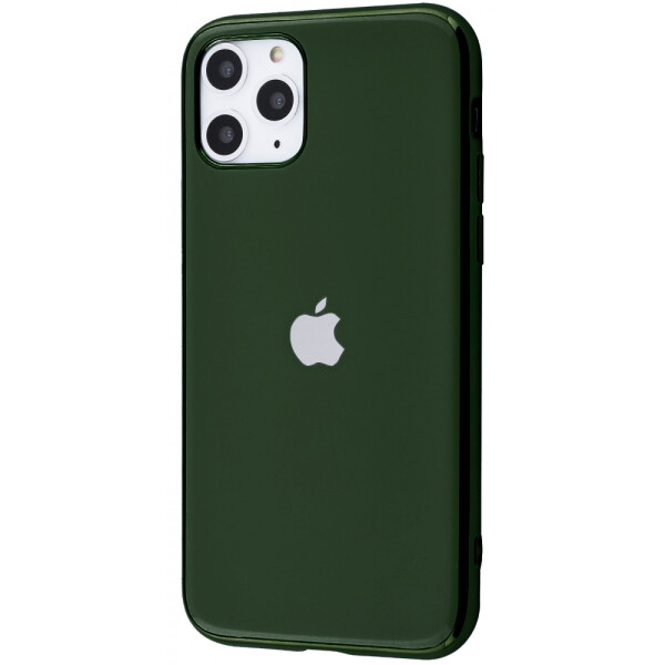 

TPU чехол GLOSSY LOGO для Apple iPhone 11 Pro (5.8) Зеленый / Pine green (114258)