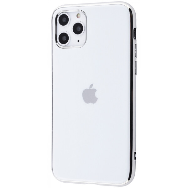 

TPU чехол GLOSSY LOGO для Apple iPhone 11 Pro Max (6.5) Белый (114234)