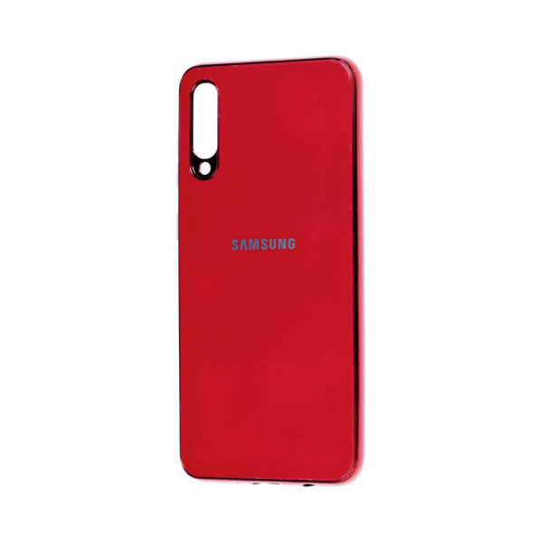

TPU чехол GLOSSY LOGO для Samsung Galaxy A30s Красный (105628)