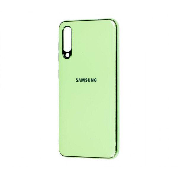 

TPU чехол GLOSSY LOGO для Samsung Galaxy A50 (A505F) / A50s / A30s Салатовый (105630)