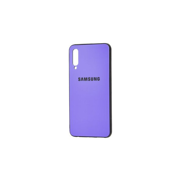 

TPU чехол GLOSSY LOGO для Samsung Galaxy A50s Сиреневый (105631)