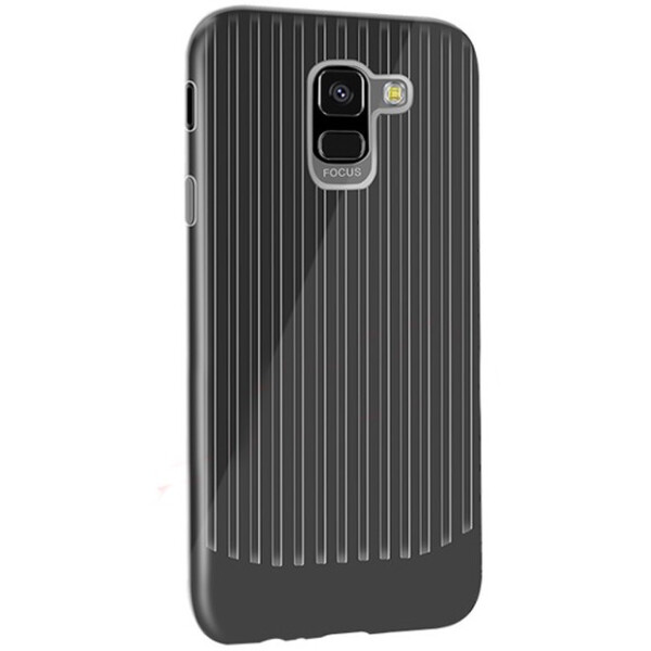 

TPU чехол Grill для Samsung J600F Galaxy J6 (2018) Черный (прозрачный) (85810)