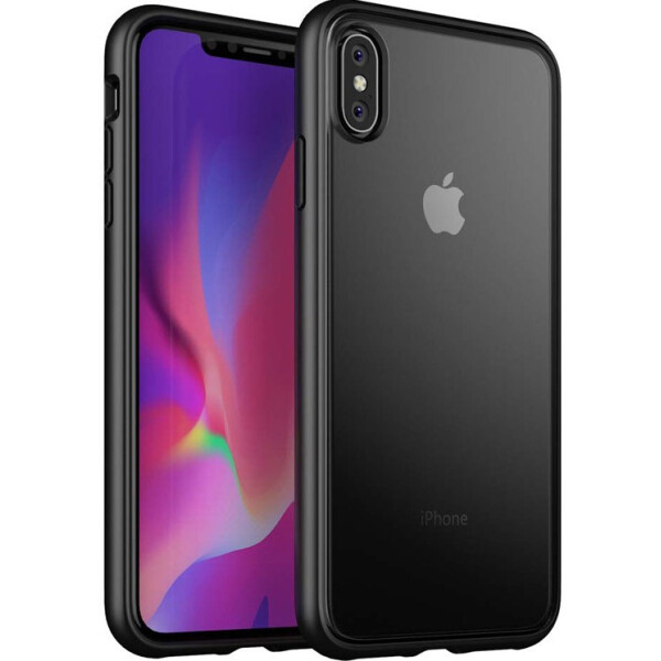 

TPU чехол iPaky Bright Series для Apple iPhone X (5.8) Черный (95612)
