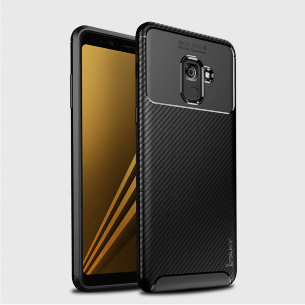 

TPU чехол iPaky Kaisy Series для Samsung A730 Galaxy A8+ (2018) Черный (94248)