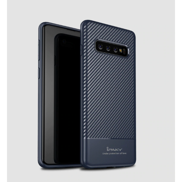 

TPU чехол iPaky Musy Series для Samsung Galaxy S10+ Синий (100050)