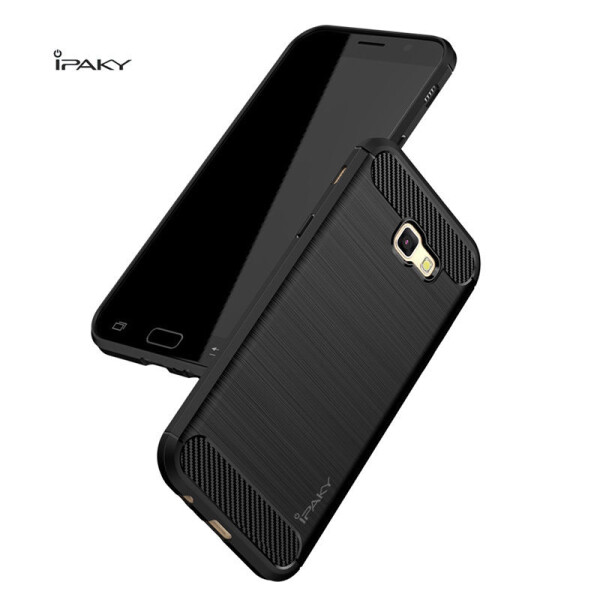 

TPU чехол iPaky Slim Series для Samsung A720 Galaxy A7 (2017) Черный (74282)