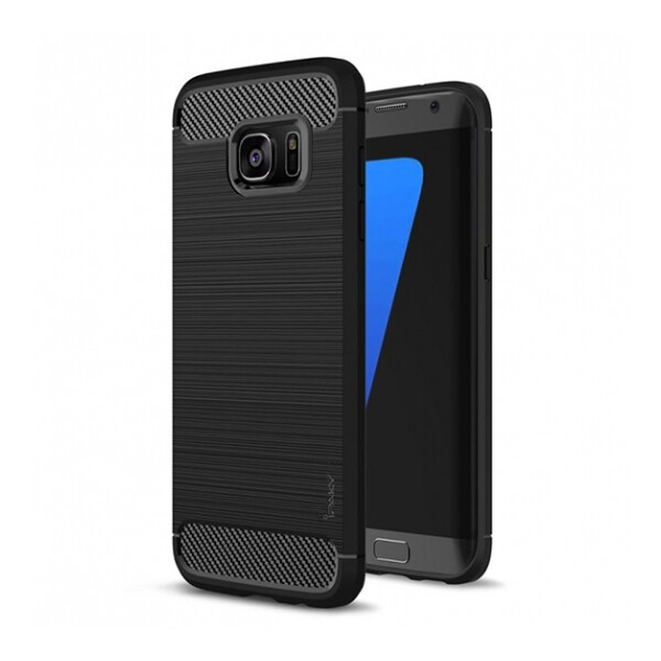 

TPU чехол iPaky Slim Series для Samsung G930F Galaxy S7 Черный (74284)