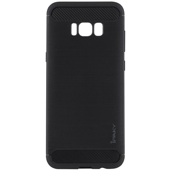 

TPU чехол iPaky Slim Series для Samsung G955 Galaxy S8 Plus Черный (74290)