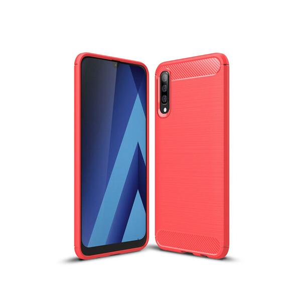 

TPU чехол iPaky Slim Series для Samsung Galaxy A50s Красный (102124)