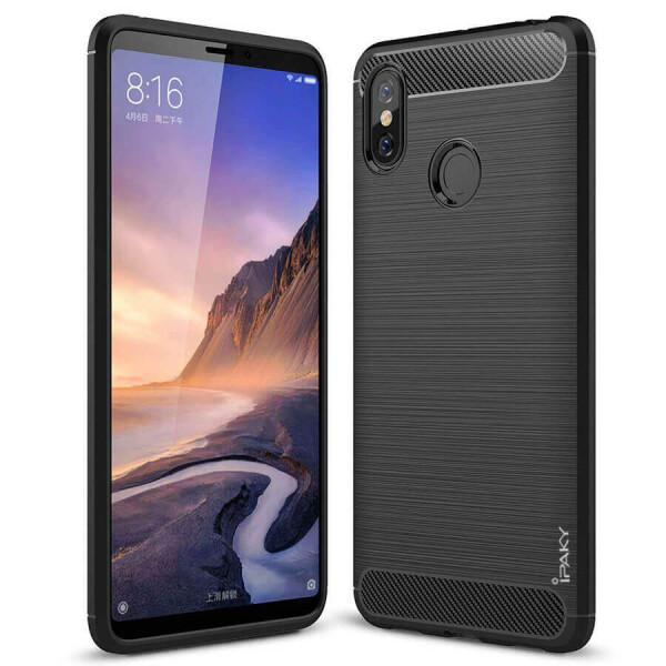

TPU чехол iPaky Slim Series для Xiaomi Mi Max 3 Черный (84633)