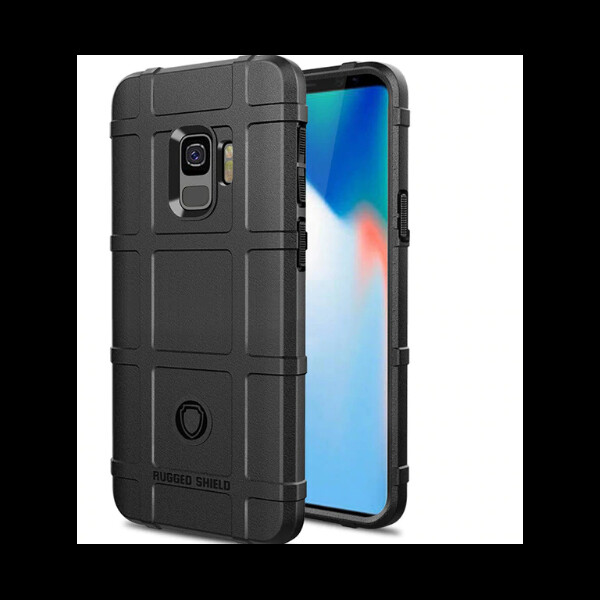

TPU чехол Rugged Shield для Samsung Galaxy S9 Черный (95386)