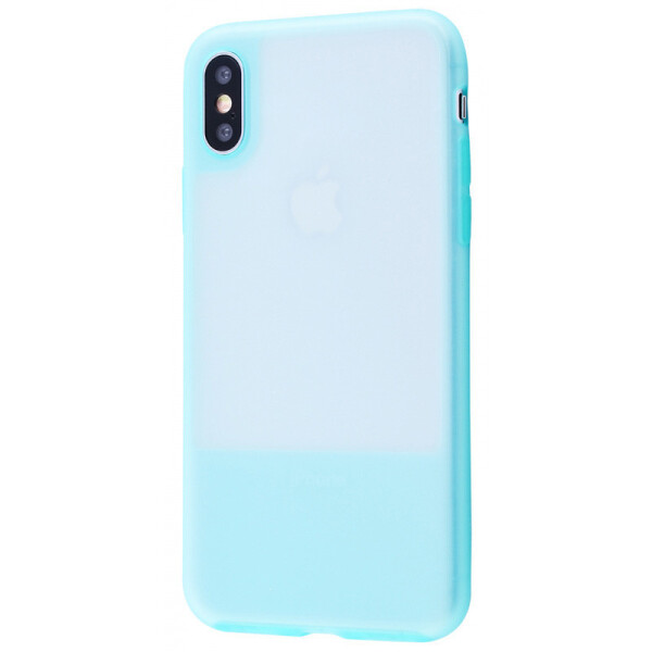 

TPU чехол Shadow Slim для Apple iPhone XS Max (6.5) Бирюзовый (111427)