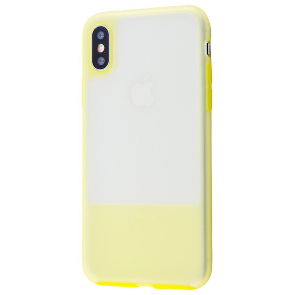 

TPU чехол Shadow Slim для Apple iPhone XS Max (6.5) Желтый (111428)