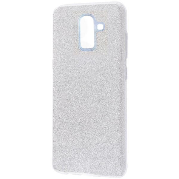 

TPU чехол Shine для Samsung Galaxy J8 (2018) Серебряный (86304)