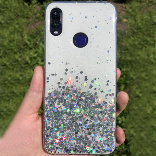 

TPU чехол Star Glitter для Xiaomi Redmi 7 Белый (106114)