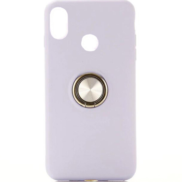 

TPU чехол Summer ColorRing под магнитный держатель для Samsung Galaxy A20 (A205F) Фиолетовый (105370)