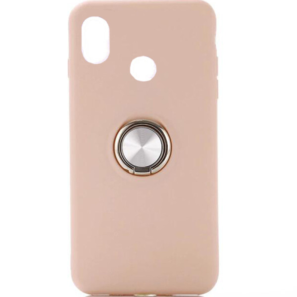 

TPU чехол Summer ColorRing под магнитный держатель для Samsung Galaxy A20 / A30 Розовый (105367)
