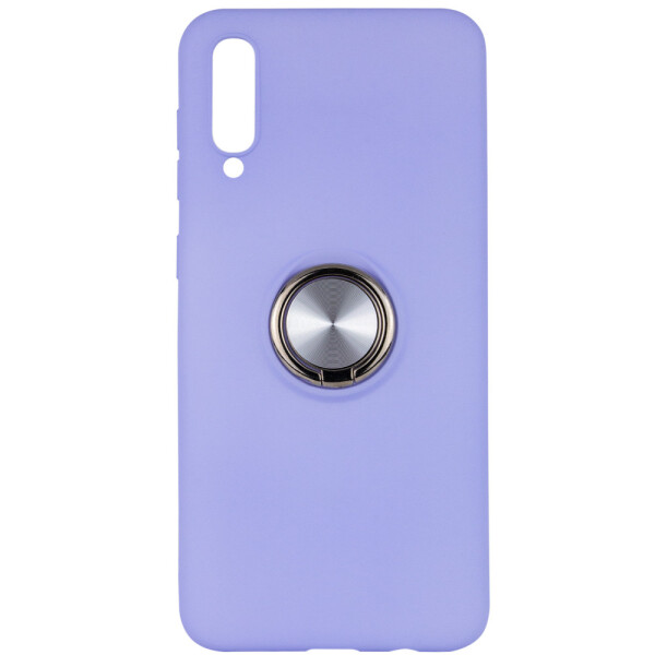 

TPU чехол Summer ColorRing под магнитный держатель для Samsung Galaxy A50s Фиолетовый (103591)