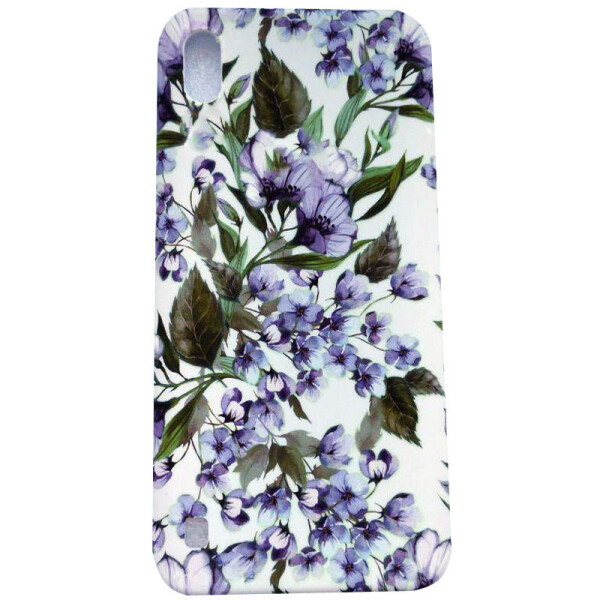 

TPU чехол Акварель Flower series для Samsung Galaxy A10 (A105F) Подснежники белый фон (110148)