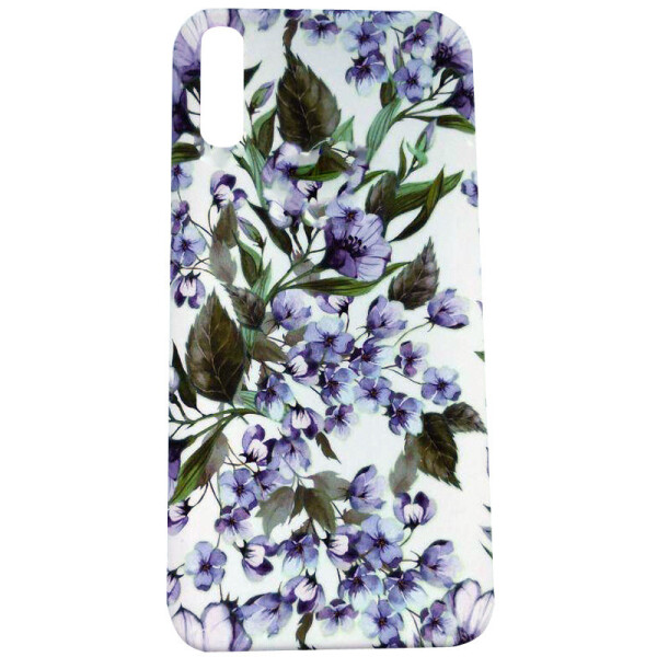 

TPU чехол Акварель Flower series для Samsung Galaxy A50s Подснежники белый фон (110160)