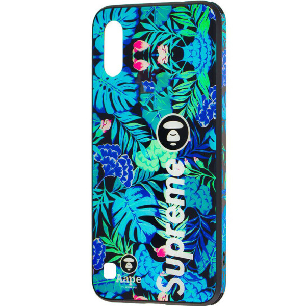 

TPU+Glass чехол Cute Print для Samsung Galaxy A10 (A105F) Supreme color (109485)