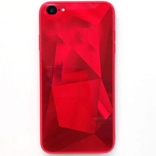 

TPU+Glass чехол Diamond series для Apple iPhone 8 (4.7) Красный (99253)