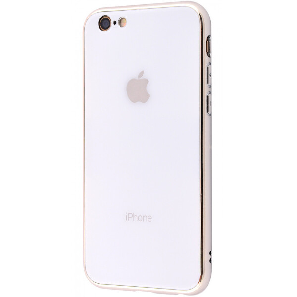 

TPU+Glass чехол Glamor для Apple iPhone 6/6s (4.7) Белый (115985)