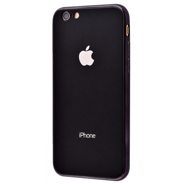 

TPU+Glass чехол Glamor для Apple iPhone 6/6s (4.7) Черный (115988)