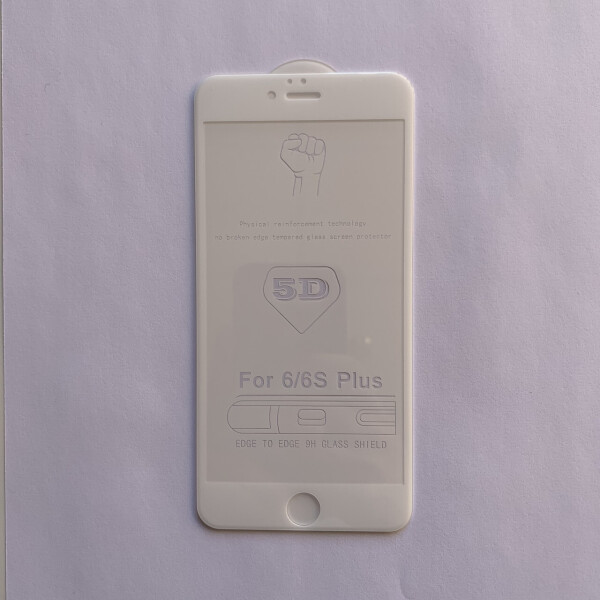 

Защитное стекло 5D GLASS для Apple iPhone 6 Plus iPhone 6S Plus White