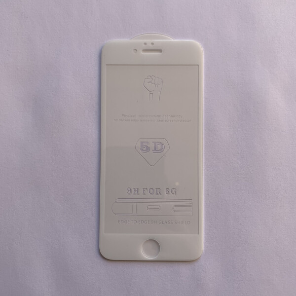 

Защитное стекло 5D GLASS для Apple iPhone 6 iPhone 6S White