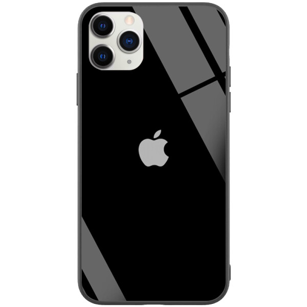 

TPU+Glass чехол GLOSSY Logo series для Apple iPhone 11 Pro Max (6.5) Черный / Black (118017)