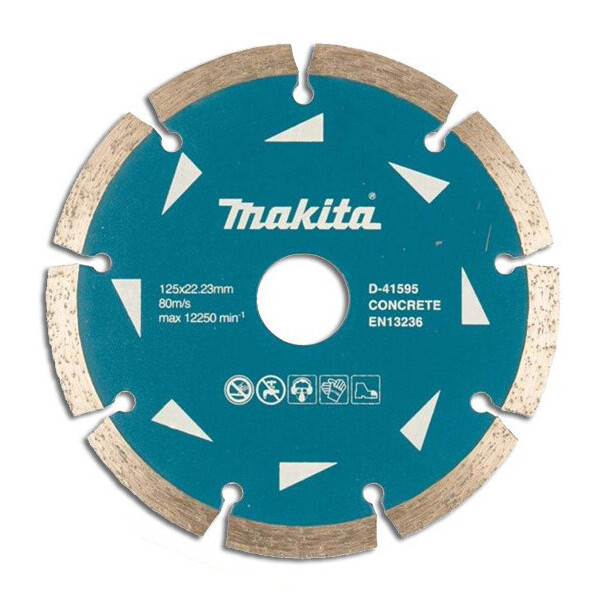 

Алмазные диски 125 мм Makita по бетону (D-41595)