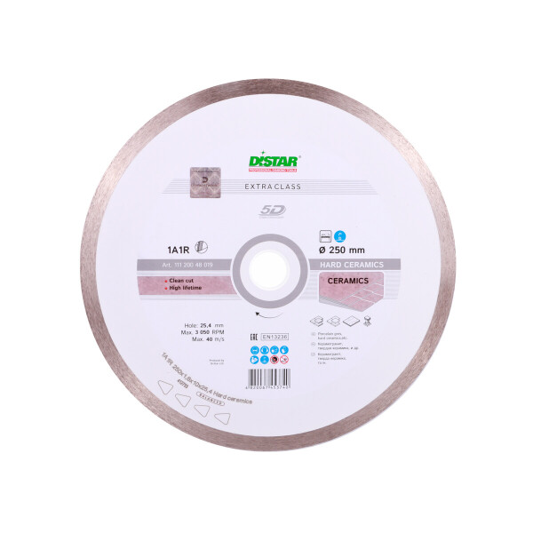 

Круг алмазный отрезной Distar 1A1R 250x1,6x10x25,4 Hard ceramics (11120048019)