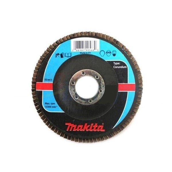

Лепестковый диск для стали корунд Makita 115 мм K60 (P-65143)