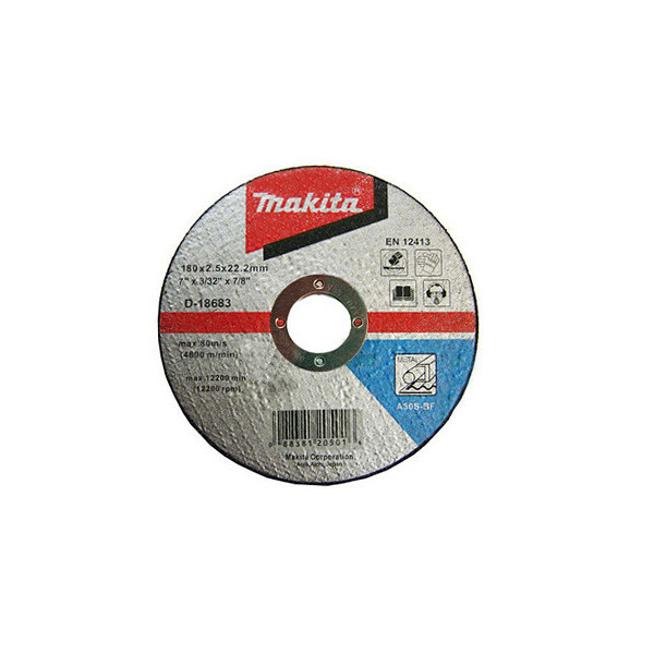 

Отрезной диск по металлу Makita 180 мм (D-18683)