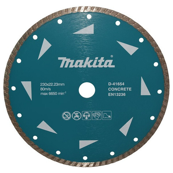 

Алмазные диски 230 мм Makita по бетону (D-41654)