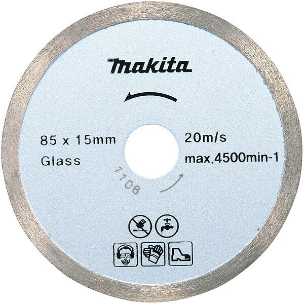 

Алмазный диск 85 мм Makita для мокрой резки (B-21082)