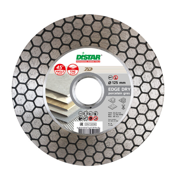 

Круг алмазный отрезной Distar 1A1R Edge Dry (11115537010)