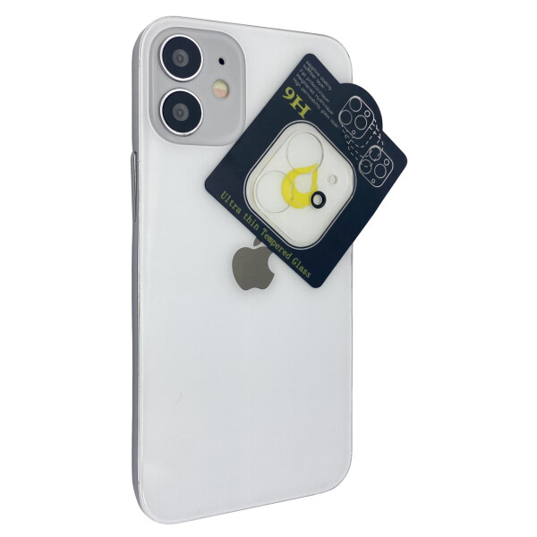 

Защитное стекло на камеру 3D Clear Glass для Apple iPhone 12 mini 5.4" (black)