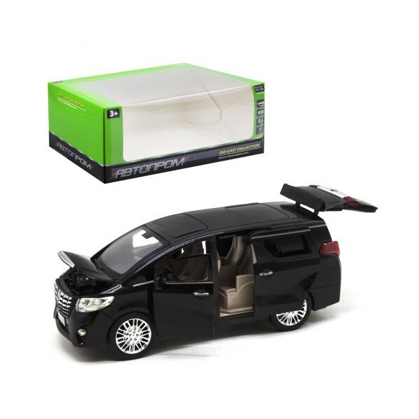 

Машина Тoyota Alphard черная MiC (7685) (153772)