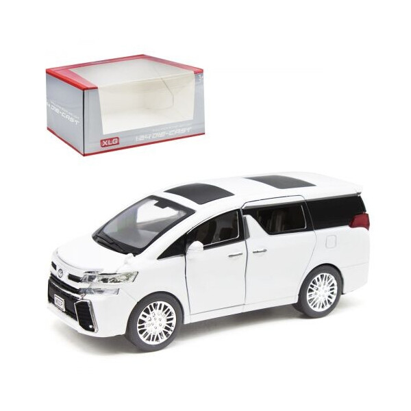 

Машинка Toyota Alphard белый Kinsmart (М923Р-1) (153429)