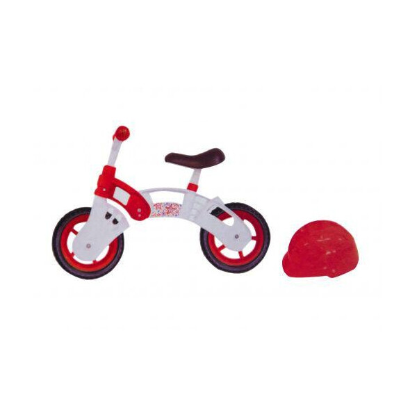 

Беговел Star Bike с шлемом 10 бело-красный Kinderway (KW-11-013) (103208)