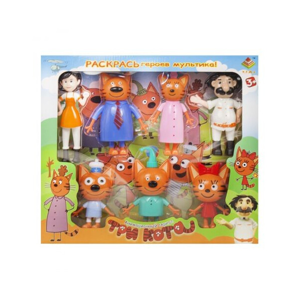 

Набор фигурок Три кота MiC (AA1930) (123758)