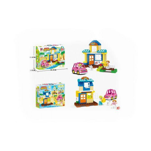 

Конструктор Пляжный домик 50 элементов Kids Home Toys (188-74) (54197)